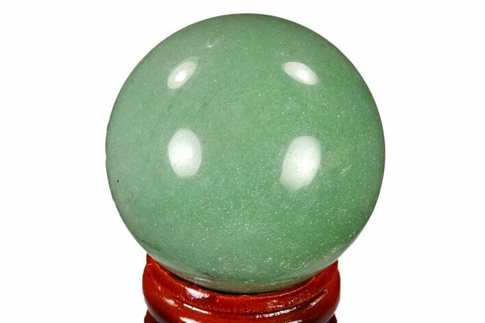 Polished Green Aventurine Sphere - China #116006